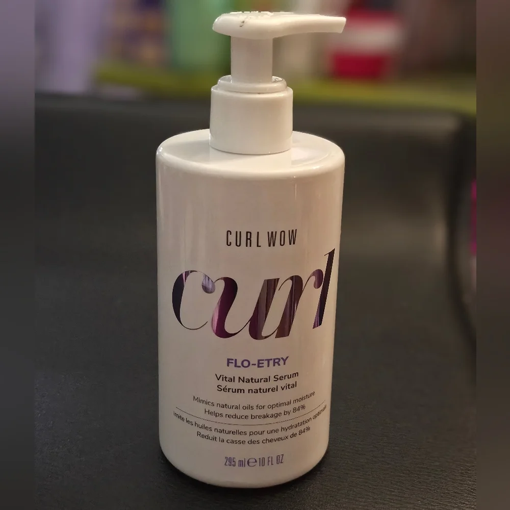 Curl Wow Flo-Etry Vital Natural Curly Hair Serum 10 oz.